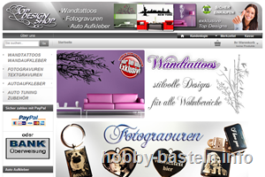 Wandtattoo & Wandschablonen Aufkleber online Shop