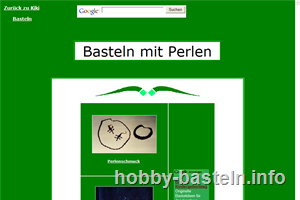 Basteln mit Perlen