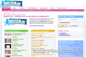 basteln.net - Die Bastelcommunity mit Pfiff