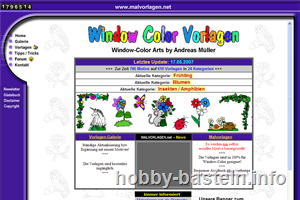 Window-Color Malvorlagen