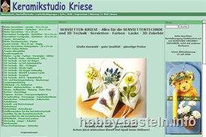 Serviettentechnik Shop Kriese