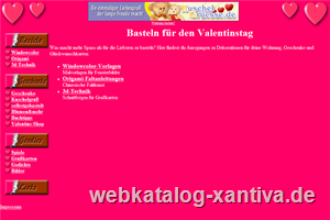 Basteln zum Valentinstag